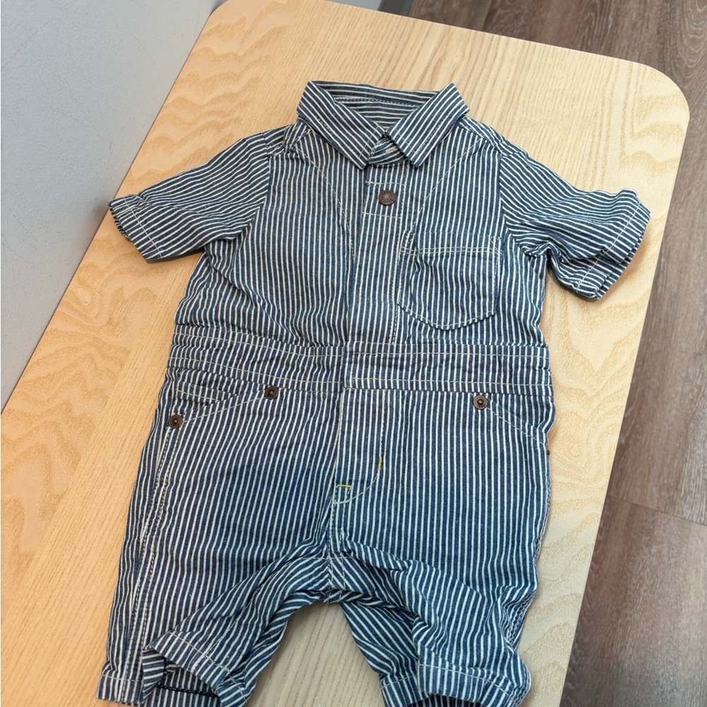 GAP Striped Blue One Piece for Kids